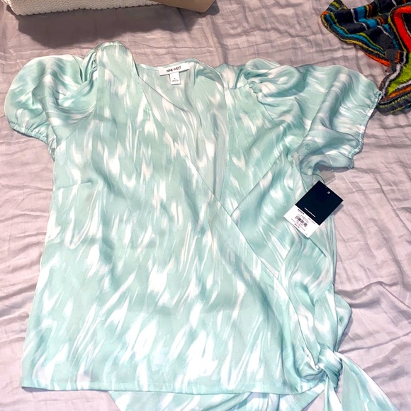 Nine West Tops - Nine West wrap blouse